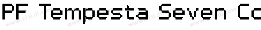 PF Tempesta Seven Co字体转换